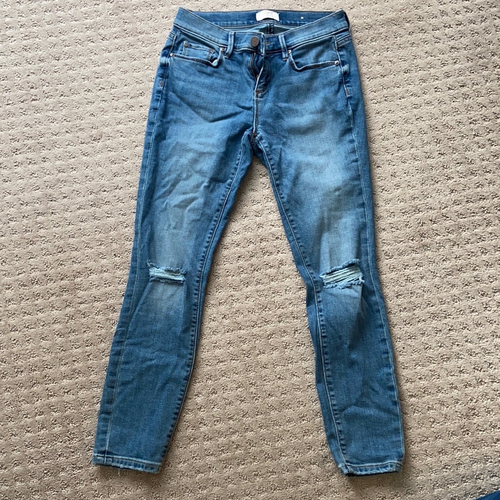 Distressed Skinny Jeans